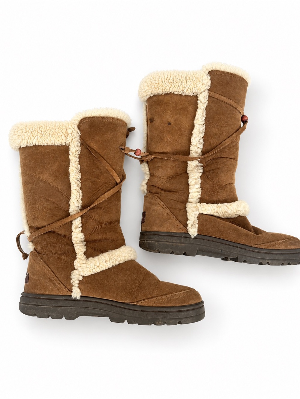 Vintage UGG Australia Nightfall 5359 Shearling Boots Brown Women’s 8